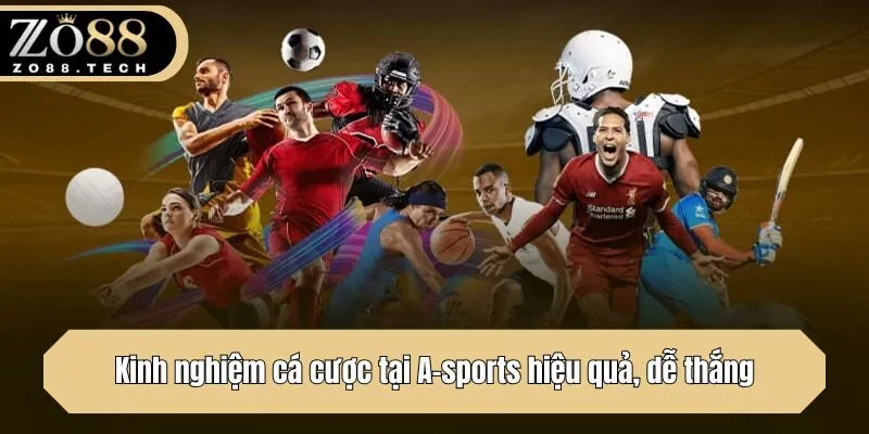 Kinh nghiệm cá cược tại A-sports hiệu quả, dễ thắng