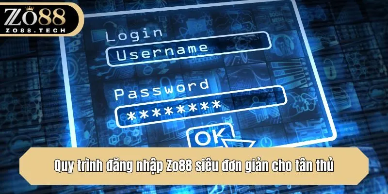 Quy trình đăng nhập Zo88 siêu đơn giản cho tân thủ